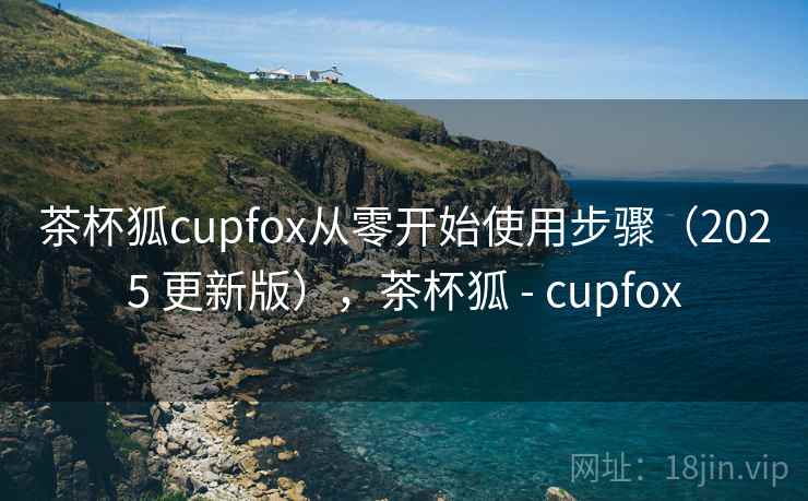 茶杯狐cupfox从零开始使用步骤（2025 更新版），茶杯狐 - cupfox
